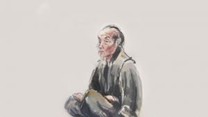 Jinshen Old Man Drawing